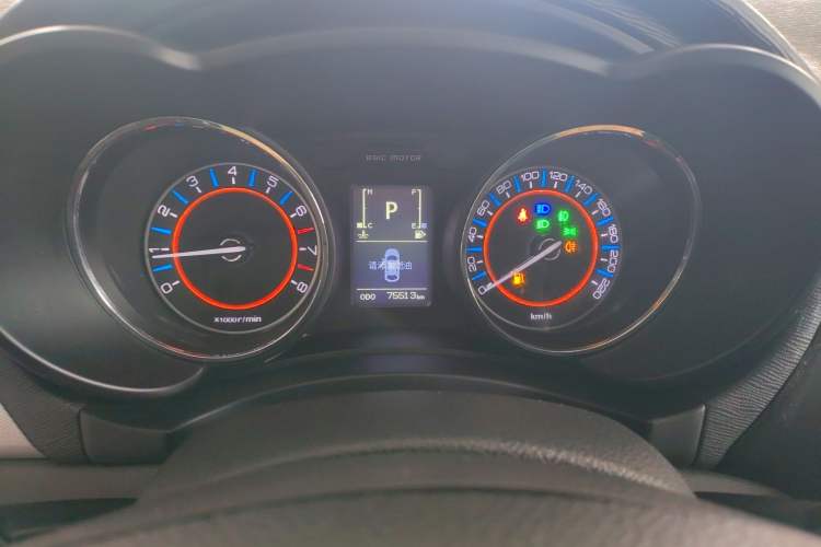Used BAIC Senova X55 2016 1.5T CVT Elite Edition Instrument Cluster