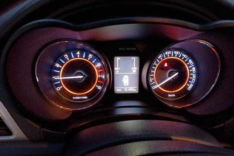 Used BAIC Senova X55 2016 1.5L Manual Comfort Version Instrument Cluster