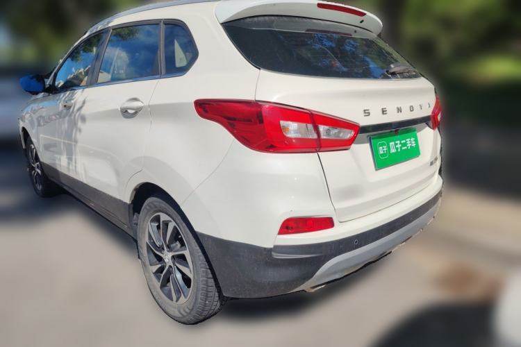 Used BAIC Senova X55 2016 1.5T CVT Luxury Edition Rear Left 45 Deg