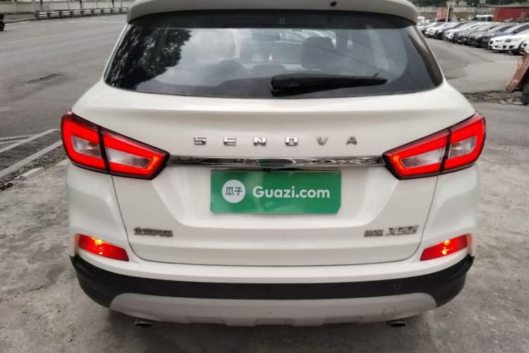 Used BAIC Senova X55 2016 1.5T CVT Elite Edition Rear