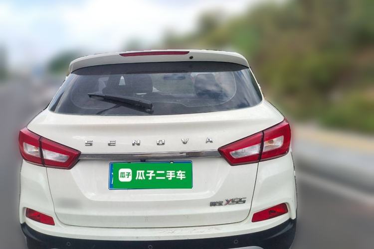 Used BAIC Senova X55 2016 1.5T CVT Elite Edition Rear