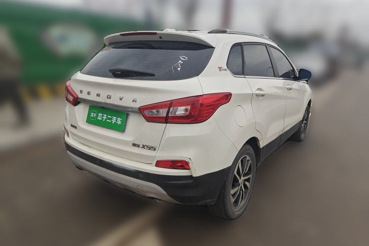 Used BAIC Senova X55 2016 1.5T CVT Elite Edition Rear Right 45 Deg