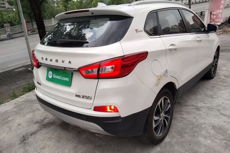 Used BAIC Senova X55 2016 1.5T CVT Elite Edition Rear Right 45 Deg