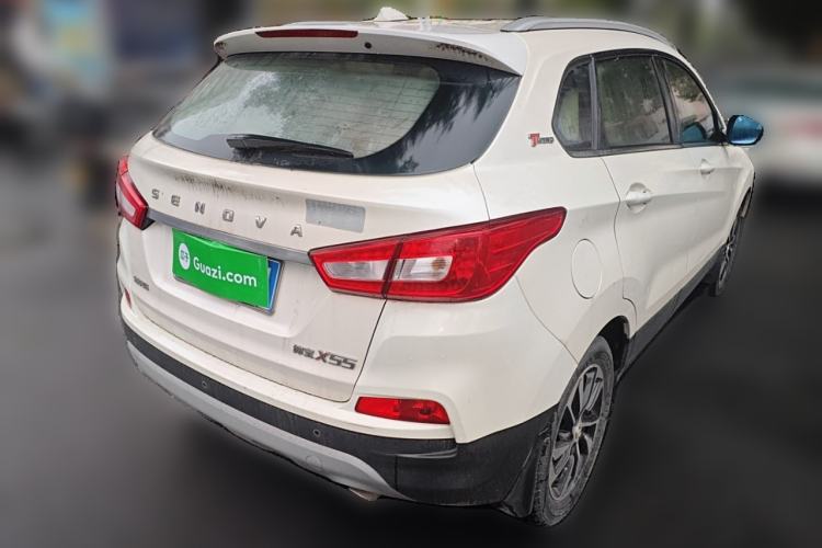 Used BAIC Senova X55 2016 1.5T CVT Luxury Edition Rear Right 45 Deg