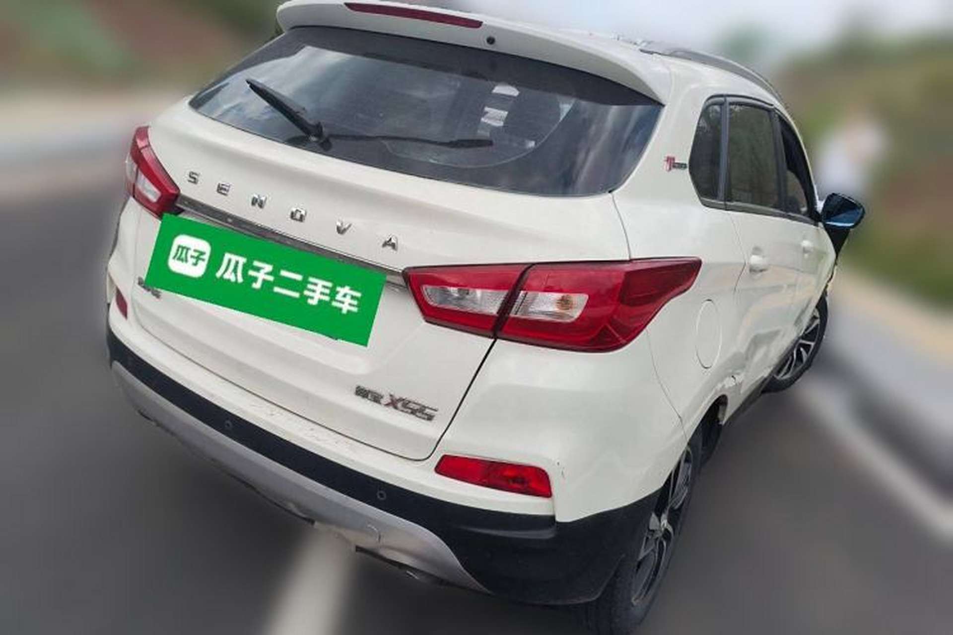Used BAIC Senova X55 2016 1.5T CVT Elite Edition Rear Right 45 Deg
