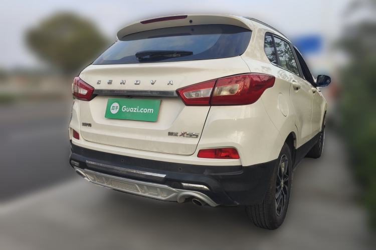 Used BAIC Senova X55 2016 1.5T CVT Elite Edition Rear Right 45 Deg