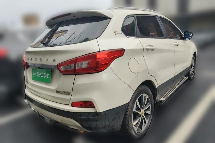 Used BAIC Senova X55 2016 1.5T CVT Elite Edition Rear Right 45 Deg