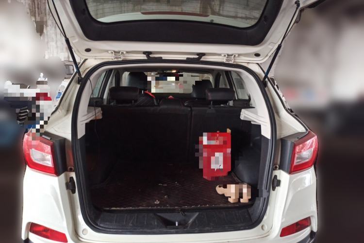 Used BAIC Senova X55 2016 1.5T CVT Elite Edition Trunk