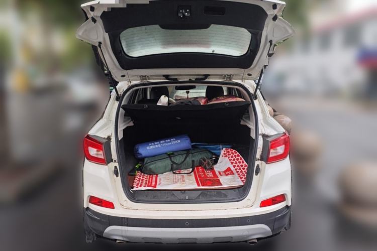 Used BAIC Senova X55 2016 1.5T CVT Luxury Edition Trunk