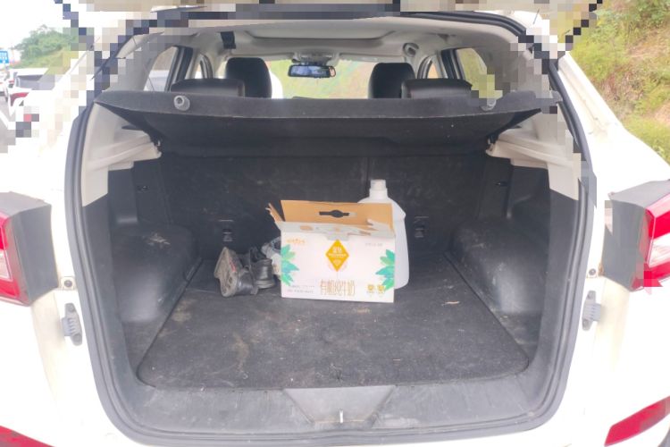Used BAIC Senova X55 2016 1.5T CVT Elite Edition Trunk