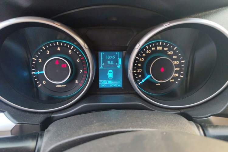 Used BAIC Senova X65 2015 2.0T Manual Luxury Edition Instrument Cluster