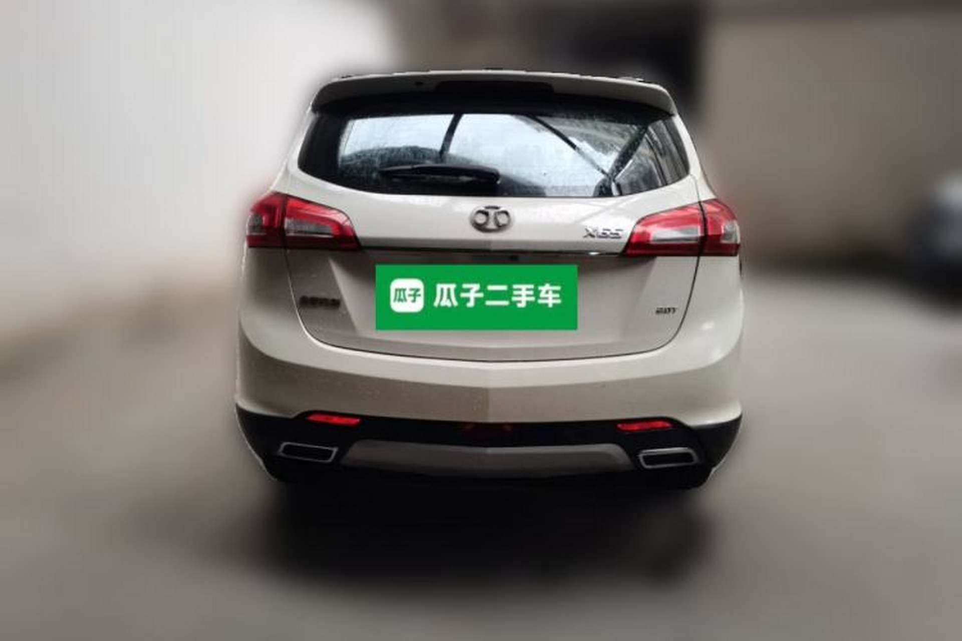 Used BAIC Senova X65 2015 2.0T Automatic Elite Model Rear