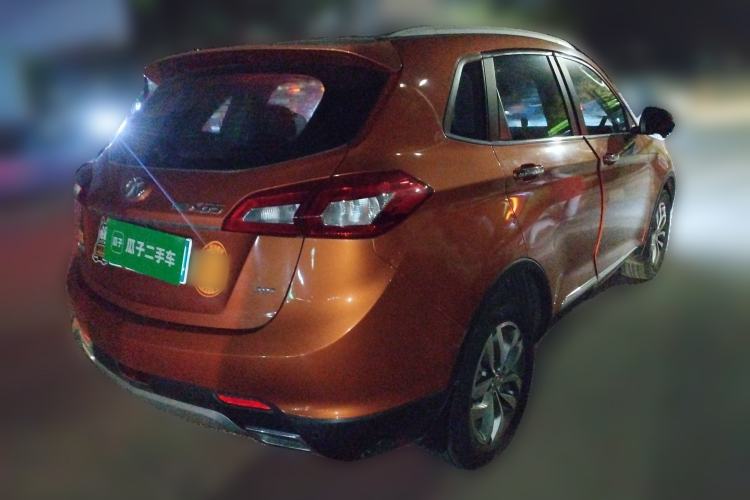 Used BAIC Senova X65 2015 2.0T Automatic Elite Model Rear Right 45 Deg