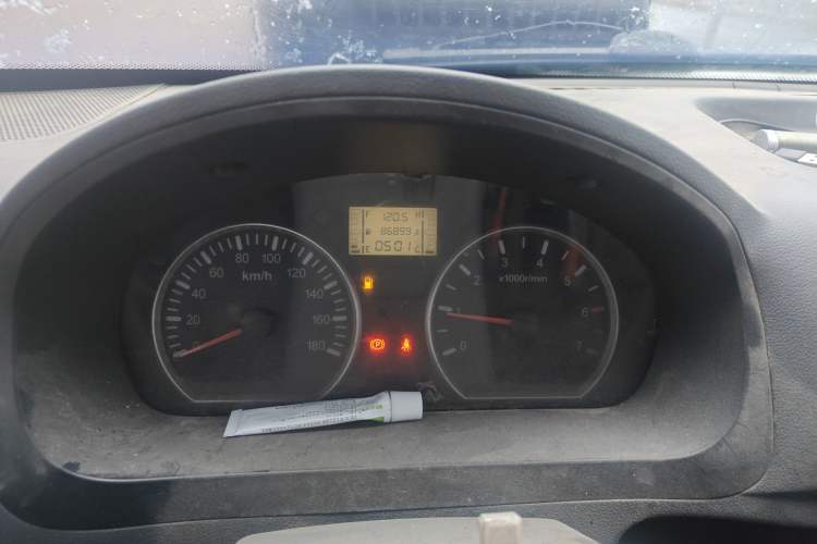 Used BAIC Weiwang 205 2013 1.0L Joy version Odometer Close Up