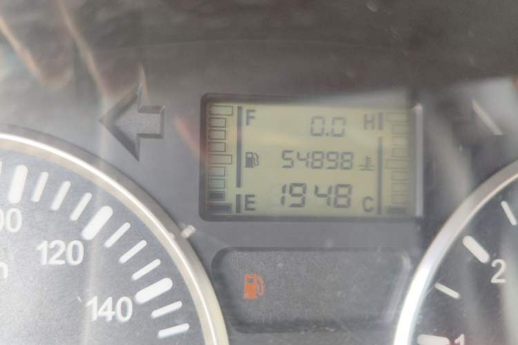 Used BAIC Weiwang 205 2013 1.0L Joy version Odometer Close Up