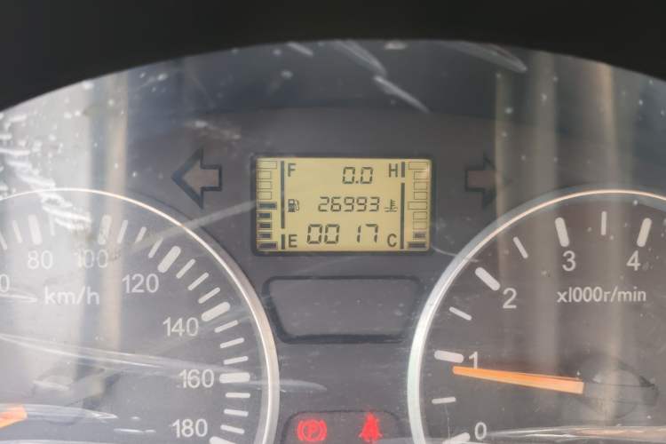 Used BAIC Weiwang 205 2013 1.0L Joy version Odometer Close Up
