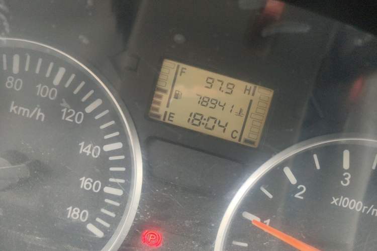 Used BAIC Weiwang 205 2013 1.0L Joy version Odometer Close Up