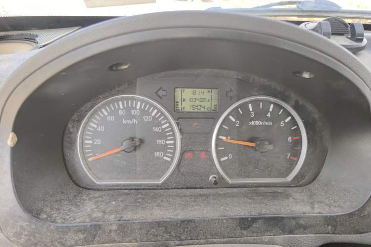 Used BAIC Weiwang 205 2013 1.0L Xingye version Odometer Close Up