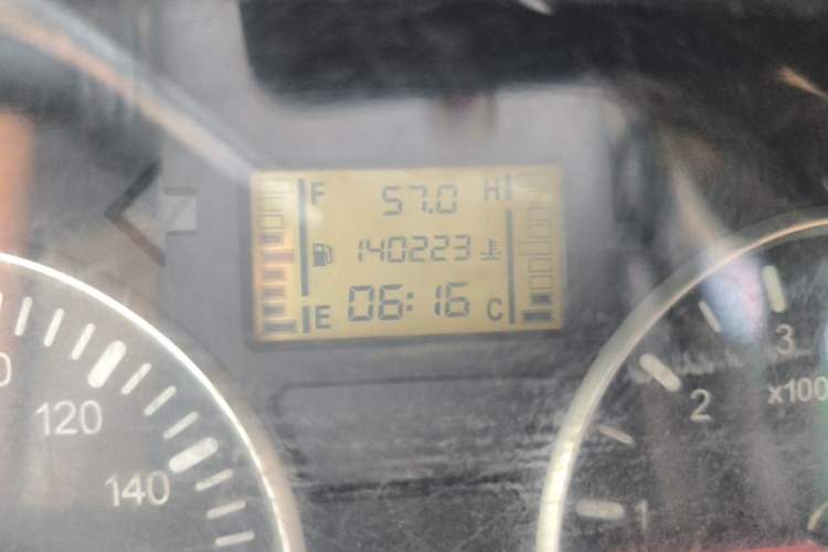 Used BAIC Weiwang 205 2013 1.0L Xingye version Odometer Close Up