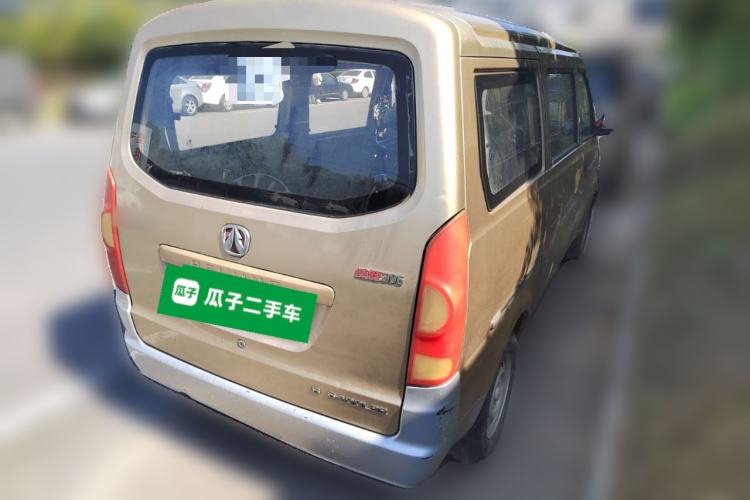 Used BAIC Weiwang 306 2011 1.3L base model 7 seats Rear Right 45 Deg