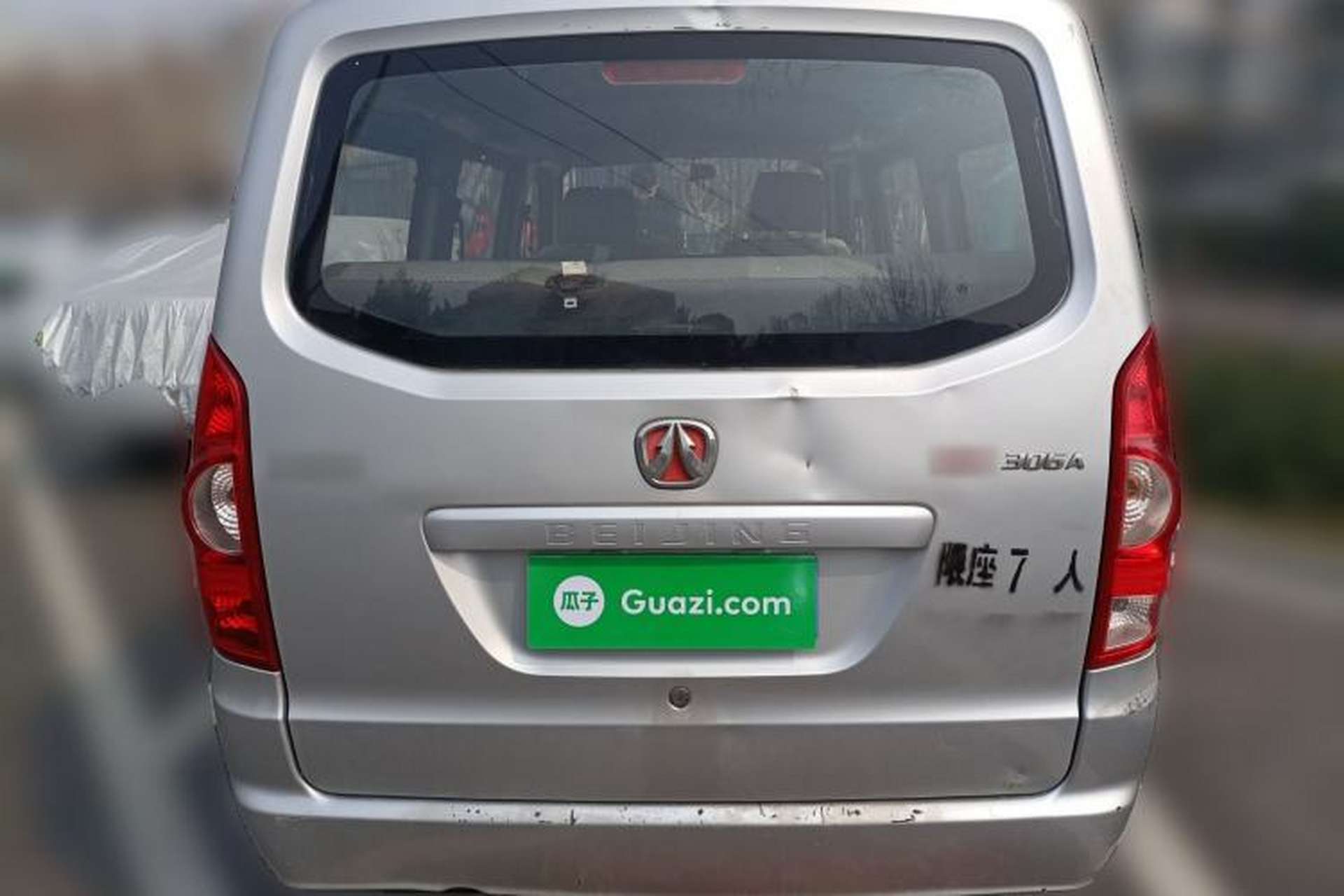 Used BAIC Weiwang 306 2013 1.2L Value Edition Basic 7-Seater A12 China IV Standard Rear