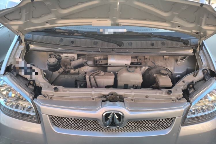 Used BAIC Weiwang 306 2014 1.2L Value Edition Van Comfort Type 2 Seats A12 China V Emission Standard Engine Bay