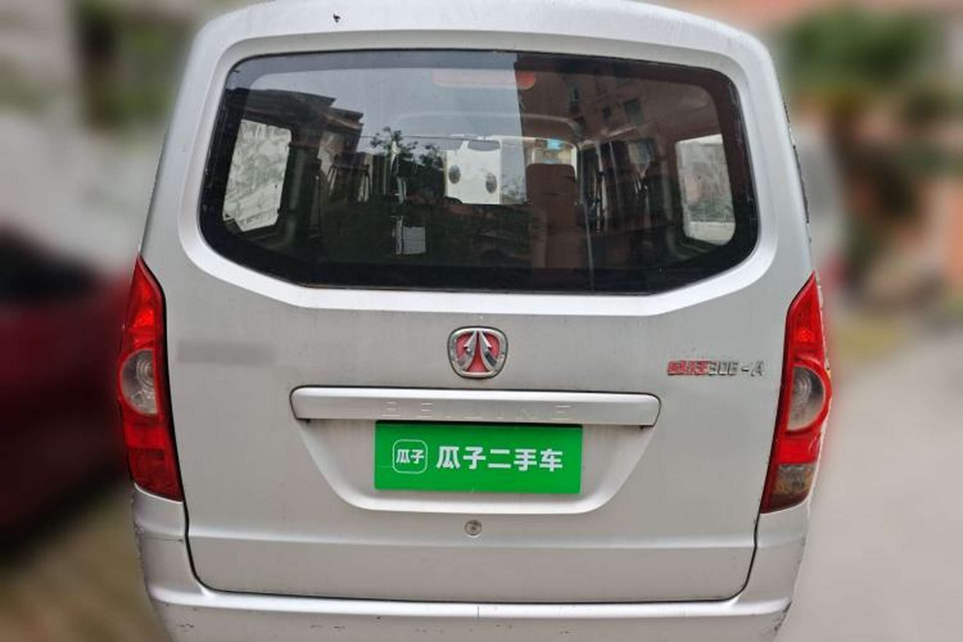 Used BAIC Weiwang 306 2014 1.2L Value Edition Van Basic Type 5 Seats A12 China IV Emission Standard Rear
