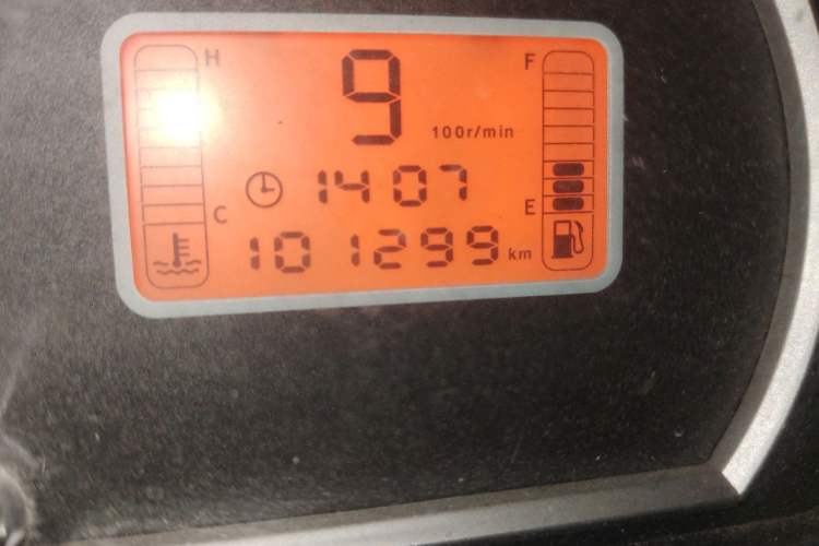 Used BAIC Weiwang 306  Odometer Close Up