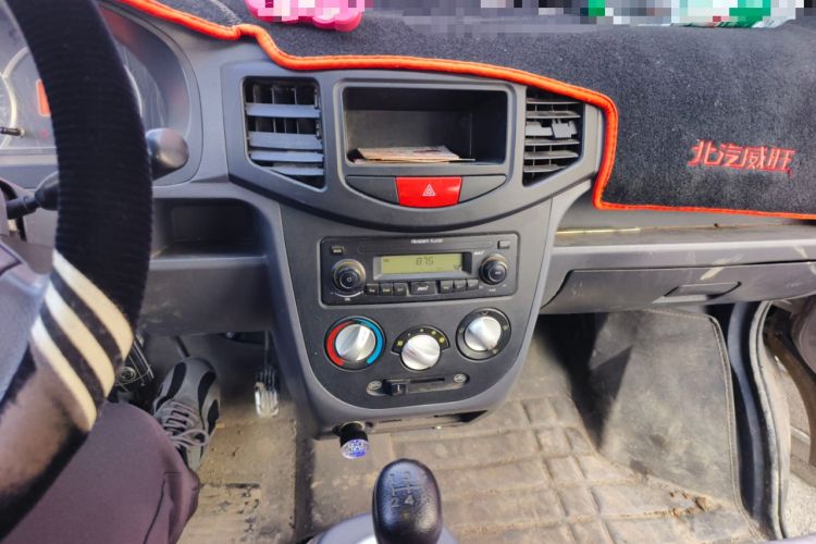 Used BAIC Weiwang 306 2016 1.2L Basic Version 7 Seats A12 China IV Emission Standard Audio And AC Panel