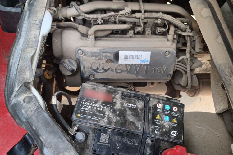 Used BAIC Weiwang 306 2016 1.2L Basic Version 7 Seats A12 China IV Emission Standard Engine Bay