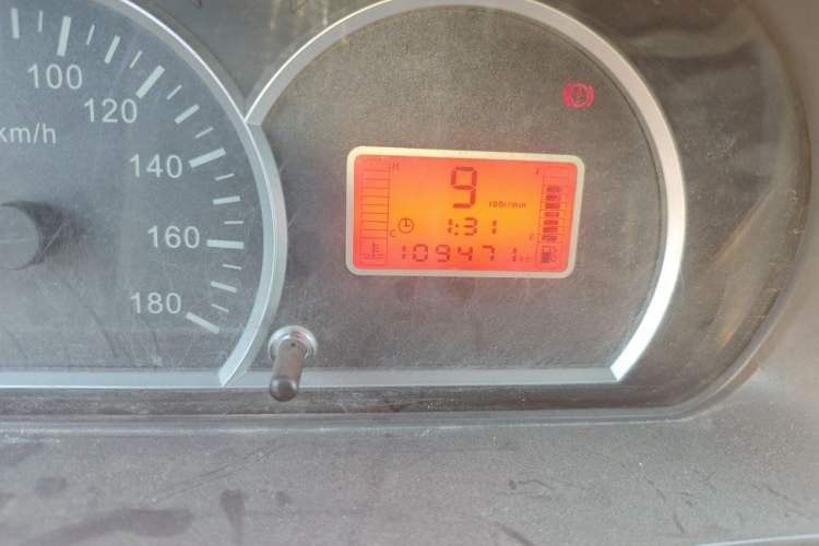 Used BAIC Weiwang 306  Odometer Close Up