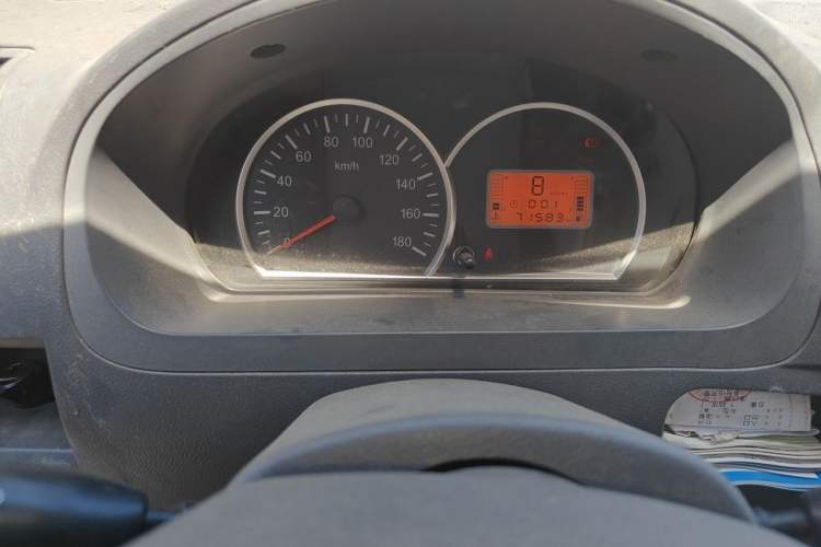Used BAIC Weiwang 306 2016 1.2L Comfort Version 7 Seats A12 China V Emission Standard Odometer Close Up