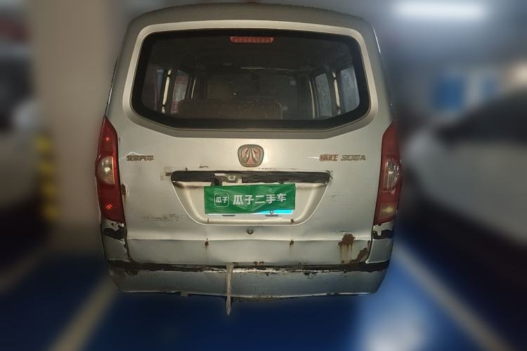 Used BAIC Weiwang 306 2016 1.2L Basic Version 7 Seats A12 China IV Emission Standard Rear