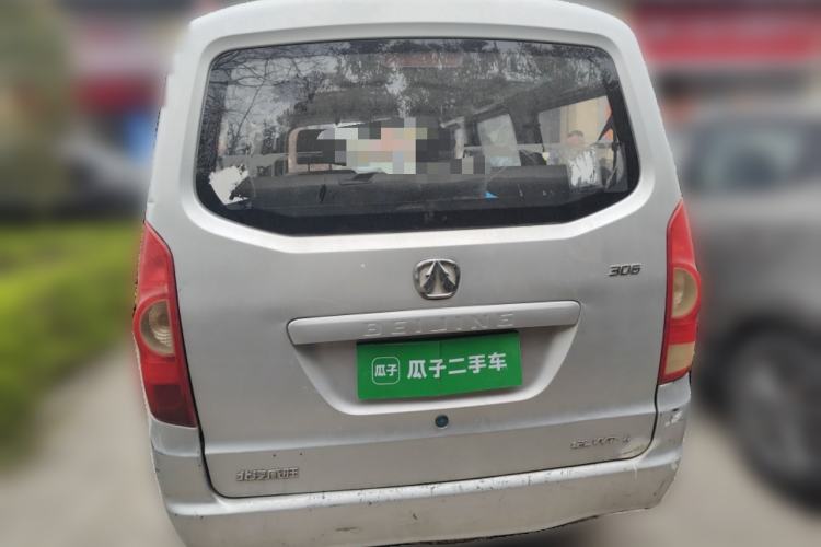 Used BAIC Weiwang 306 2016 1.2L Basic Version 7 Seats A12 China IV Emission Standard Rear
