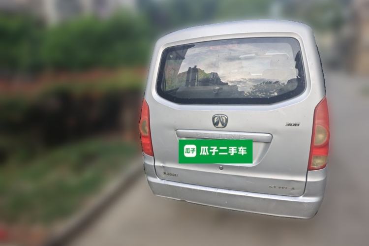 Used BAIC Weiwang 306 2016 1.2L Basic Version 7 Seats A12 China IV Emission Standard Rear
