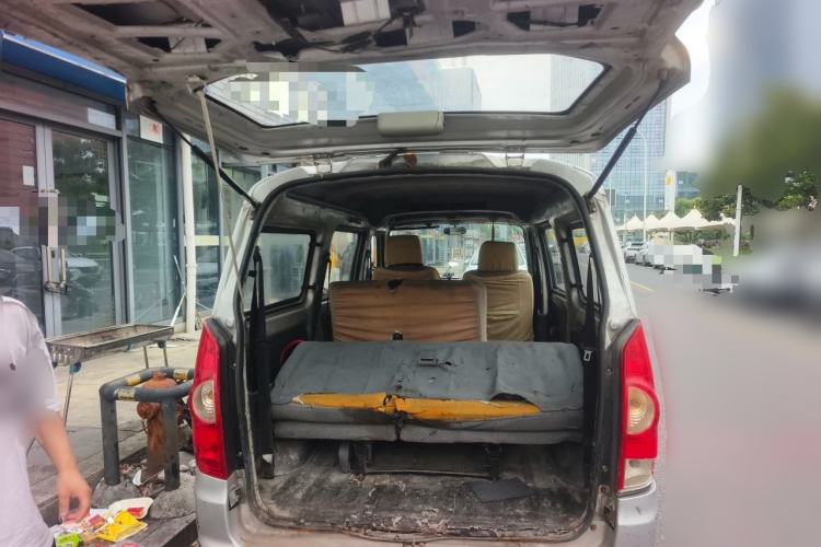 Used BAIC Weiwang 306 2016 1.2L Basic Version 7 Seats A12 China V Emission Standard Trunk
