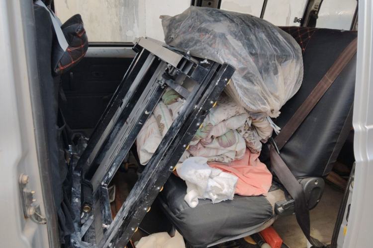 Used BAIC Weiwang 307 2014 1.2L Standard A12 Left Rear Seat
