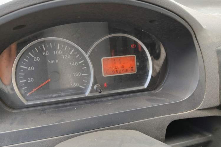 Used BAIC Weiwang 307 2014 1.2L Standard A12 Odometer Close Up