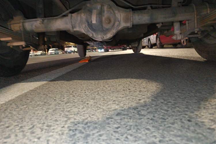 Used BAIC Weiwang 307 2014 1.2L Standard A12 Chassis Rear