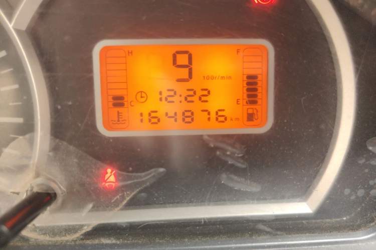 Used BAIC Weiwang 307 2014 1.2L Standard A12 Odometer Close Up