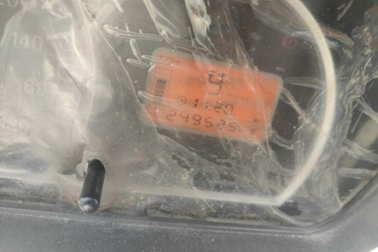 Used BAIC Weiwang 307  Odometer Close Up