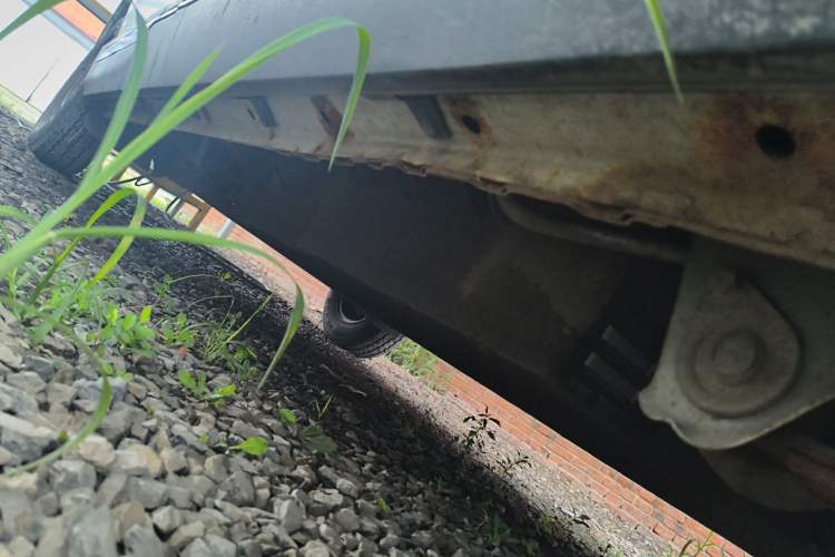Used BAIC Weiwang 407EV 2018 Basic Model Chassis Rear Left