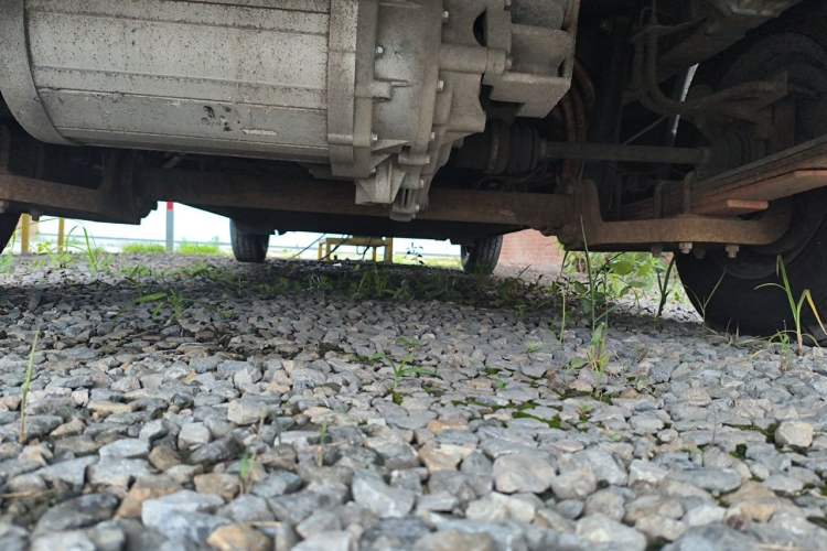 Used BAIC Weiwang 407EV 2018 Basic Model Chassis Rear