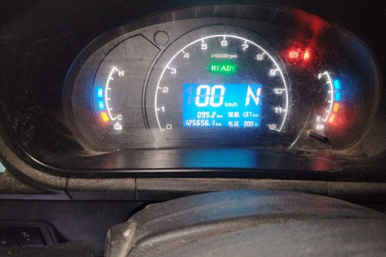 Used BAIC Weiwang 407EV 2018 Basic Model Odometer Close Up