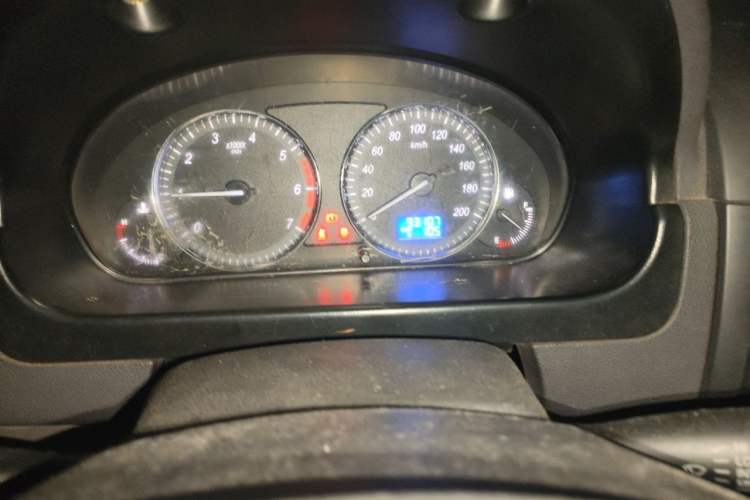 Used BAIC Weiwang M20 2013 1.5L Power Type BJ415A Odometer Close Up