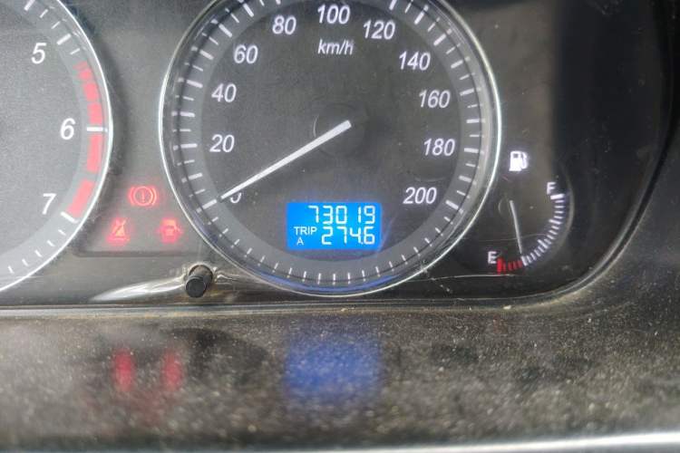 Used BAIC Weiwang M20 2013 1.5L Power Type BJ415A Odometer Close Up