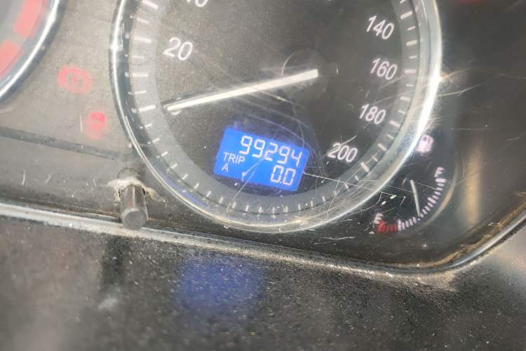 Used BAIC Weiwang M20 2013 1.5L Power Type BJ415A Odometer Close Up
