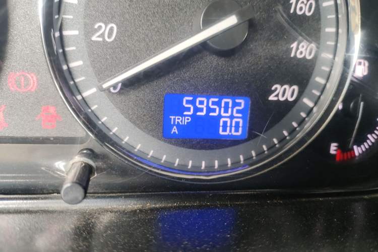Used BAIC Weiwang M20 2013 1.5L Power Type BJ415A Odometer Close Up