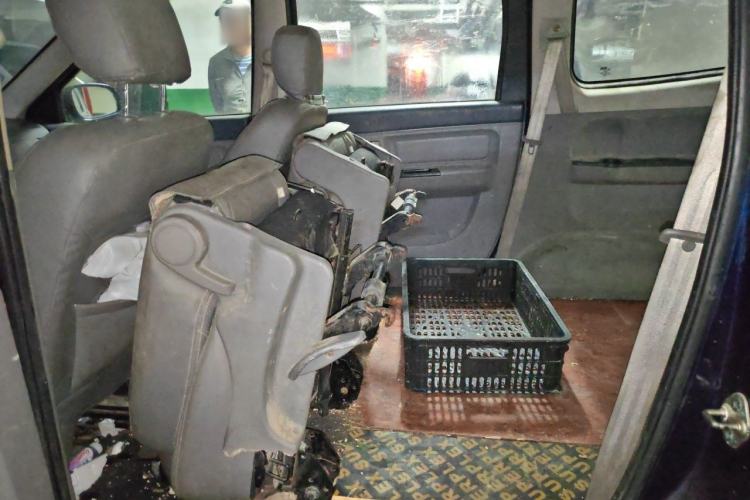 Used BAIC Weiwang M20 2014 1.5L Basic Version BJ415B Left Rear Seat
