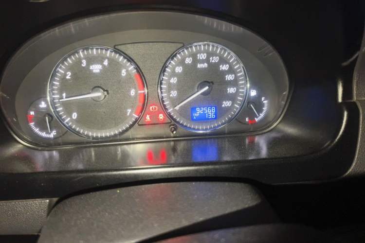 Used BAIC Weiwang M20 2014 1.5L practical type BJ415A Odometer Close Up